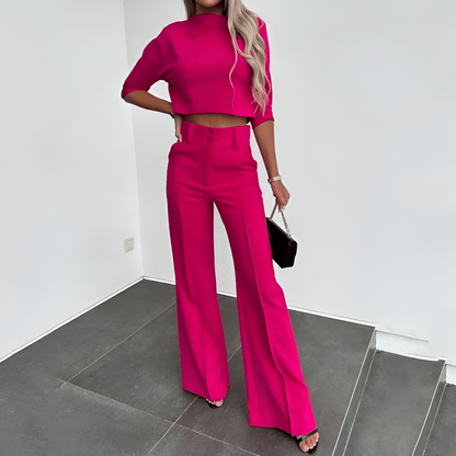 BARBARA | ENSEMBLE DE CROP TOP