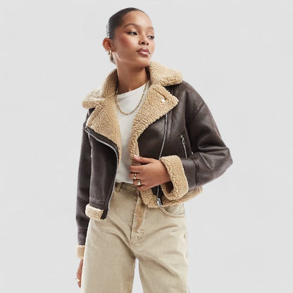 Amber Shearling Jacket