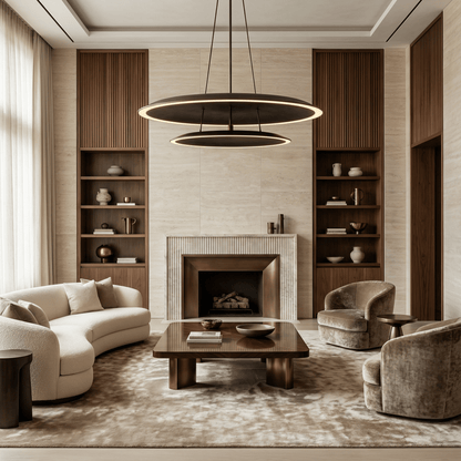 Axiom Round Chandelier