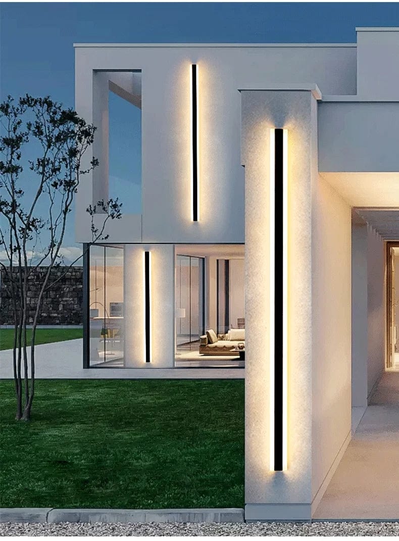 Stripe Lined LED Wall Light