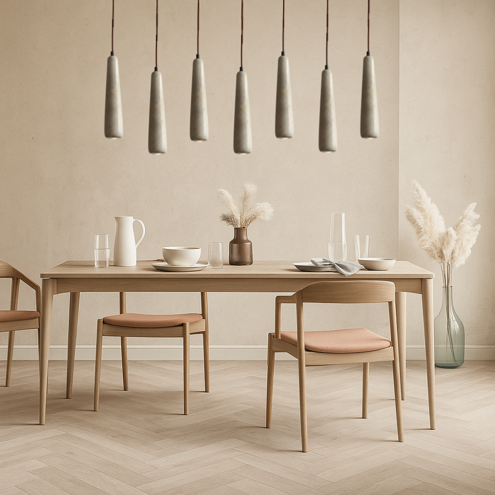 | Modern Pencil-Shaped Pendant Light for Elegant Home Decor