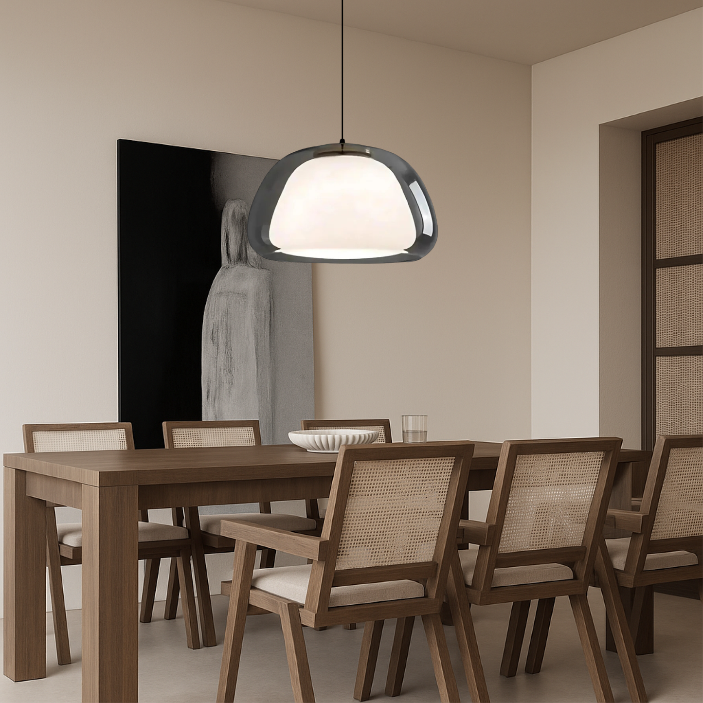 Lustre pendentif Nombr Jelly élégant et moderne