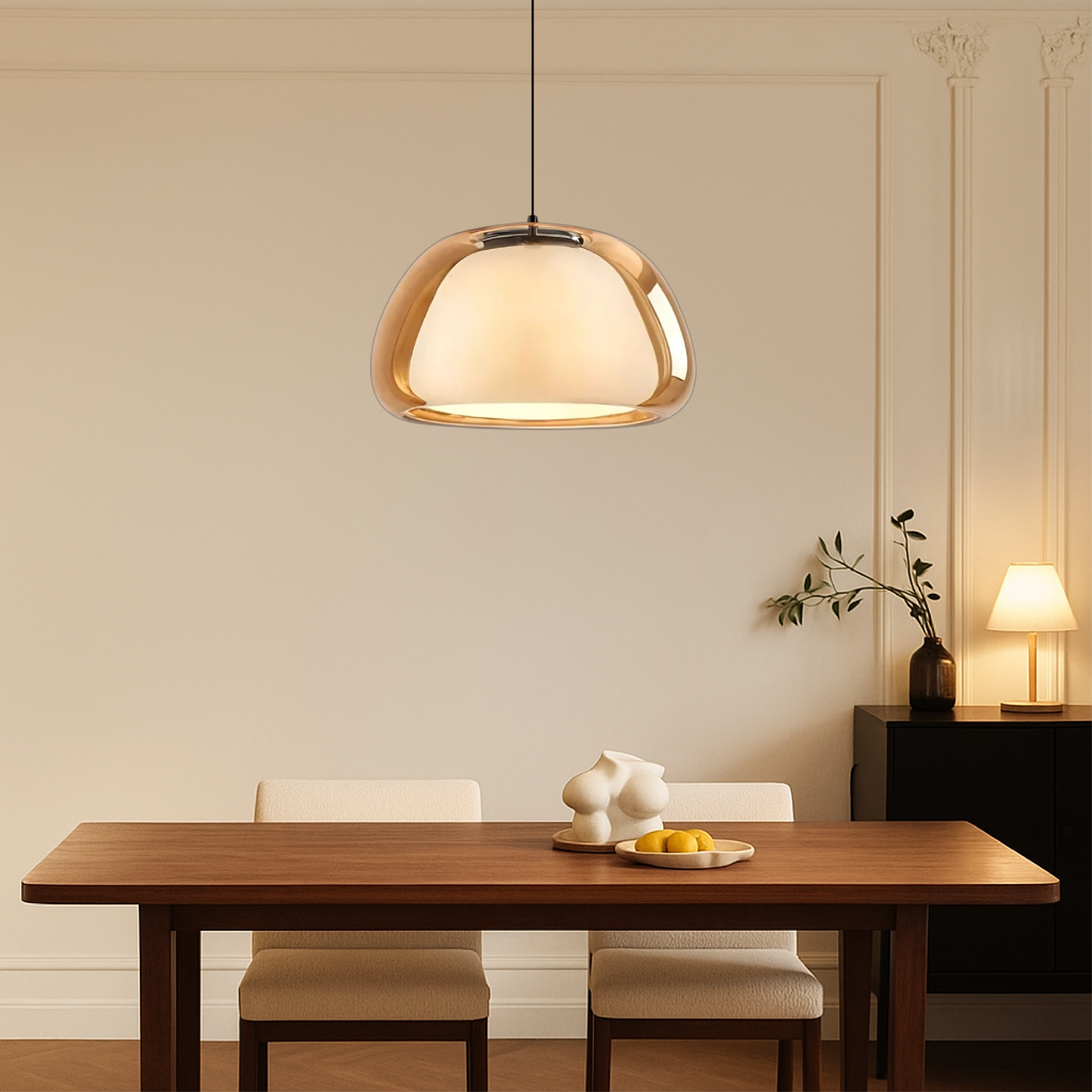 Lustre pendentif Nombr Jelly élégant et moderne
