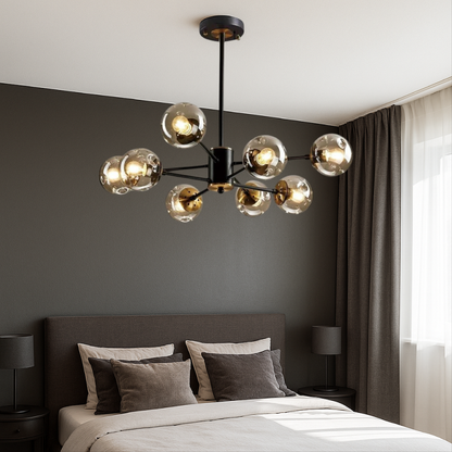 Élégant Lustre Scandinave Ida pour une Ambiance Moderne et Sophistiquée
