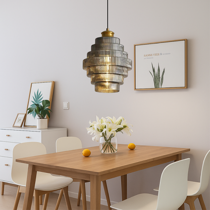 L'otre Elegant Glass Pendant Light - Perfect for Modern and Stylish Interiors