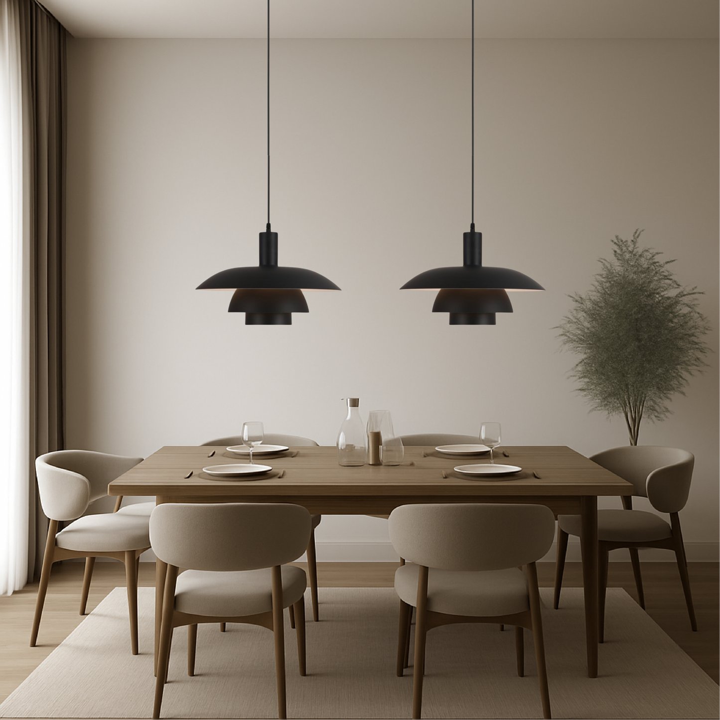 Pendant Light in Danish Style by Irda