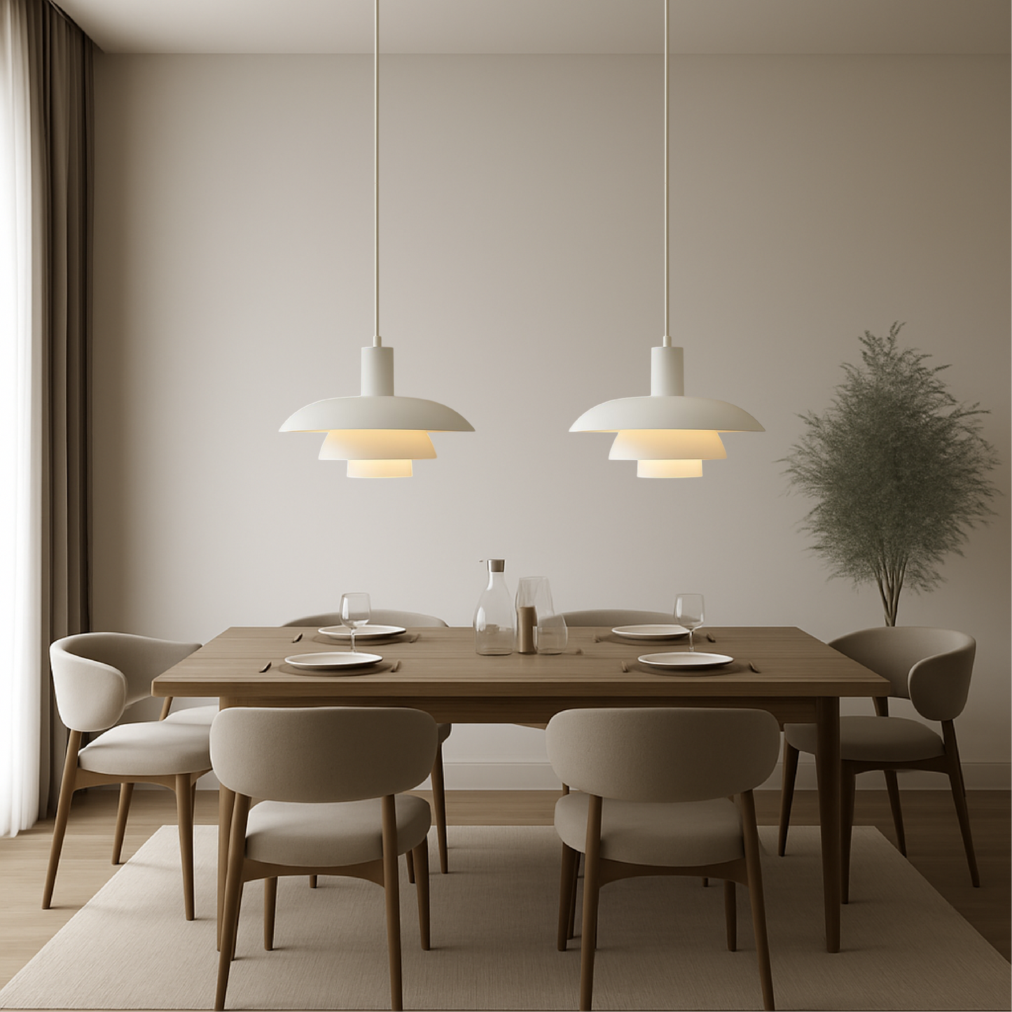 Pendant Light in Danish Style by Irda