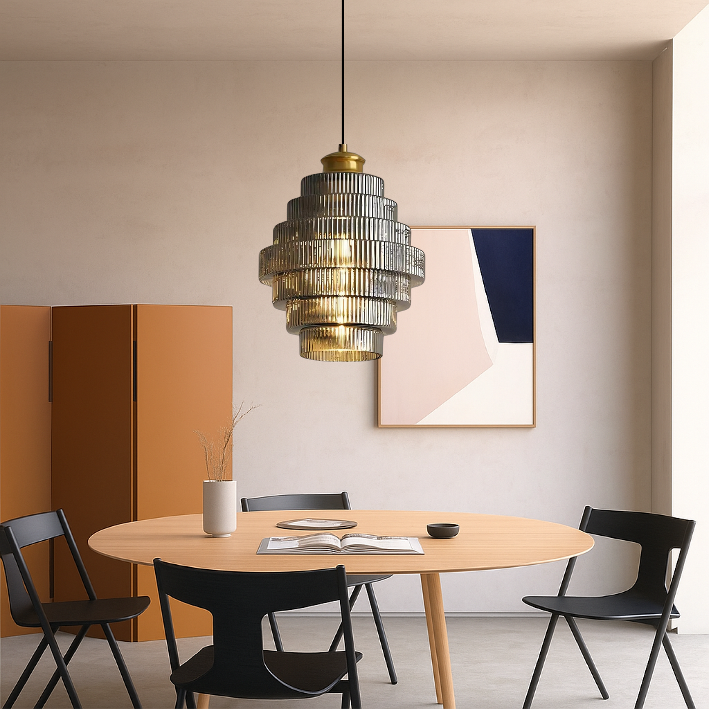 L'otre Elegant Glass Pendant Light - Perfect for Modern and Stylish Interiors