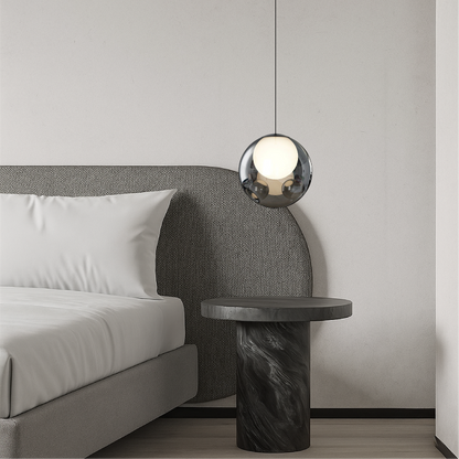 Elegante Lampada Pendante in Vetro Italiano