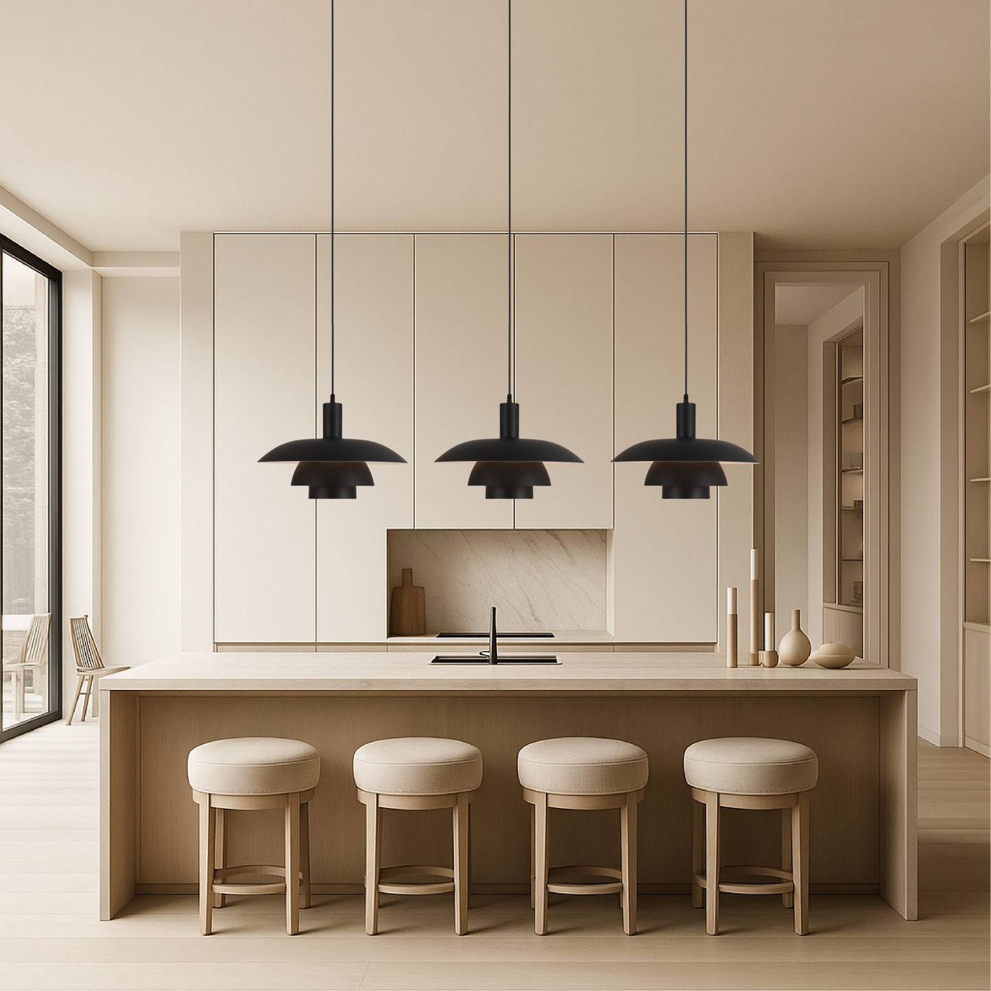 Pendant Light in Danish Style by Irda