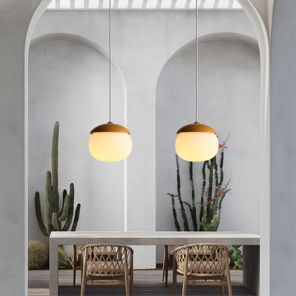 Lustre Nordic en Bois pour un Éclairage Élégant et Chaleureux