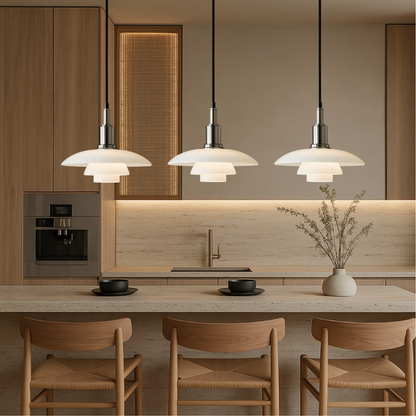П Pendant Light Ø3/4 with Elegant Danish Designer Touch
