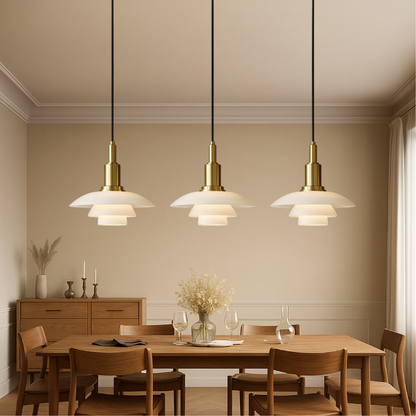П Pendant Light Ø3/4 with Elegant Danish Designer Touch