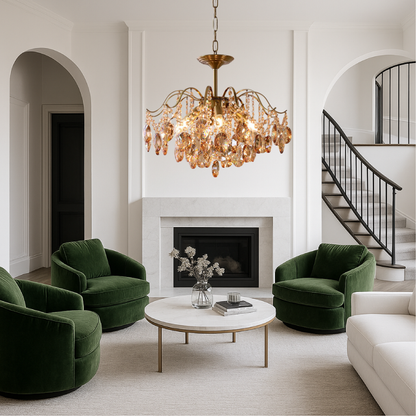 Crystal Retro Chandelier