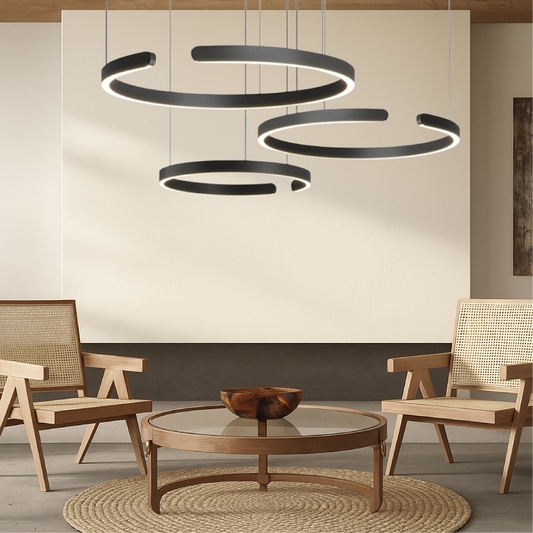 Nordic Three-Ring Pendant Light
