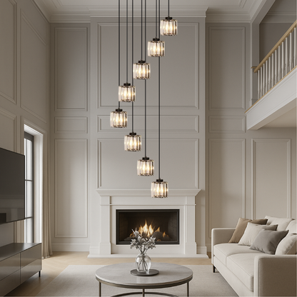 Chandeliers de l'escalier Kano - Élégance et luminosité pour votre intérieur