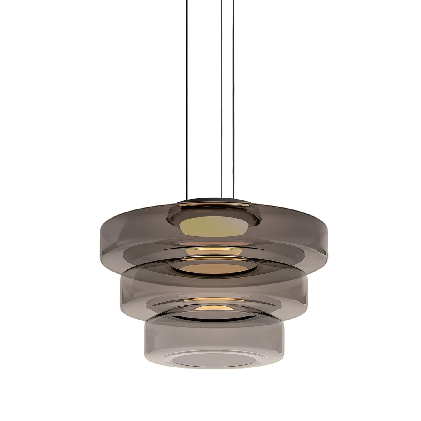 Elegant Danish Glass Bauhaus Pendant Light for a Modern Touch