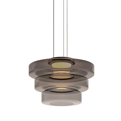Elegant Danish Glass Bauhaus Pendant Light for a Modern Touch