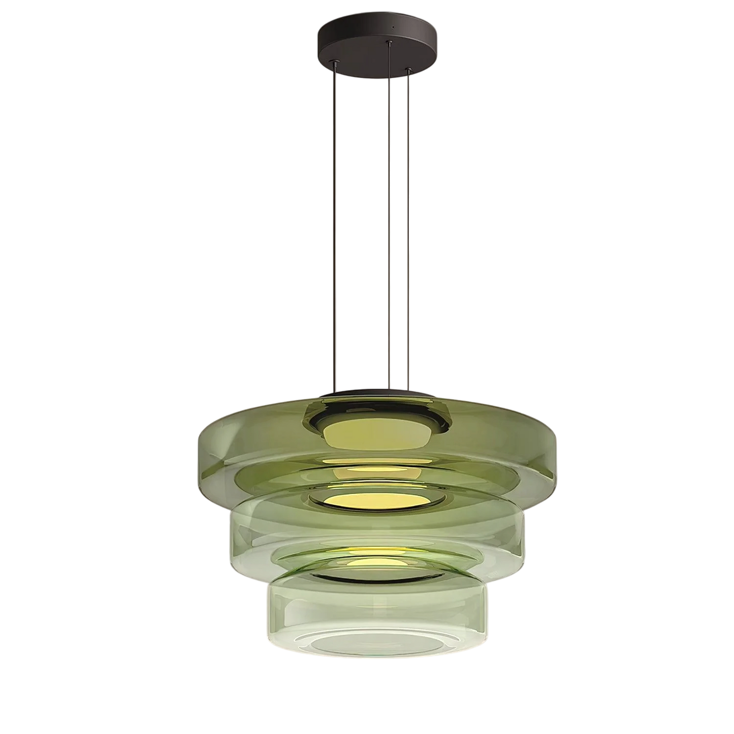 Elegant Danish Glass Bauhaus Pendant Light for a Modern Touch