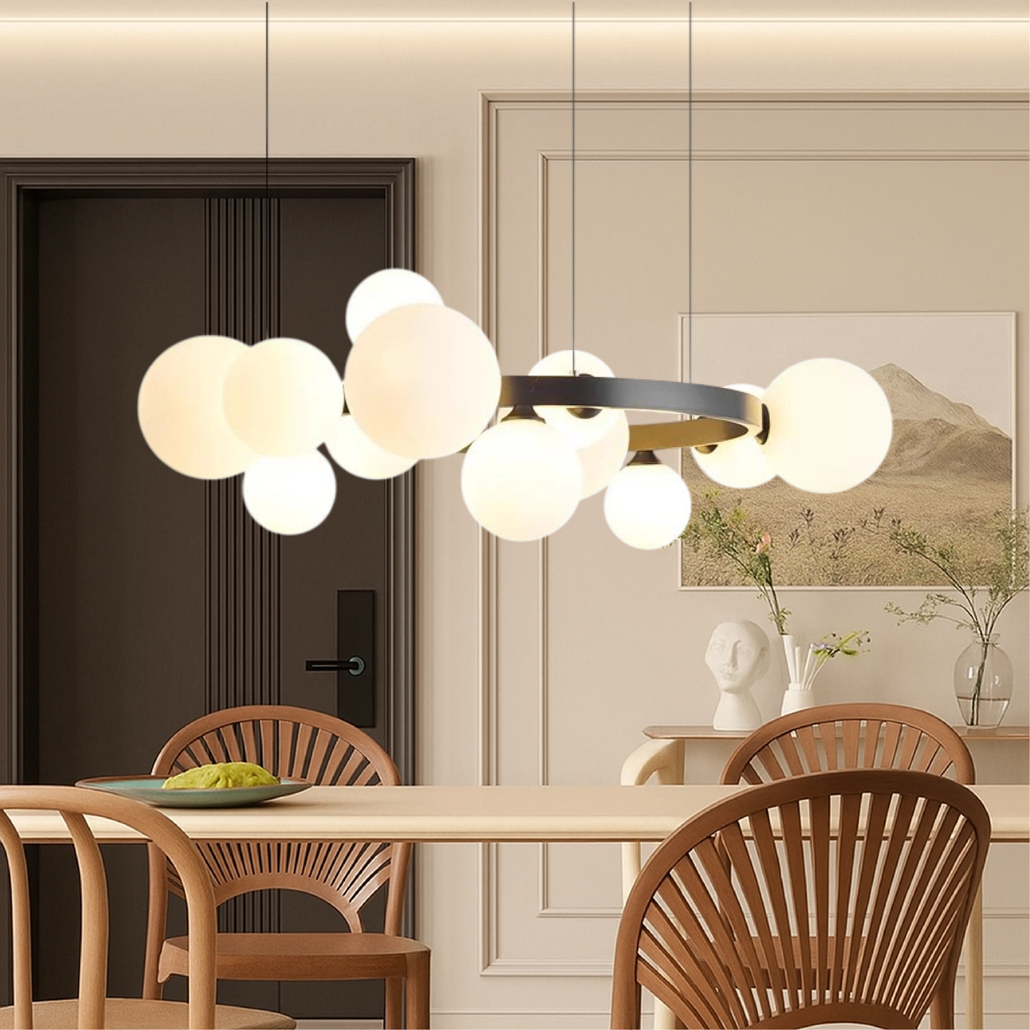 Plafonnier Nordic pour Salon Élégant et Moderne