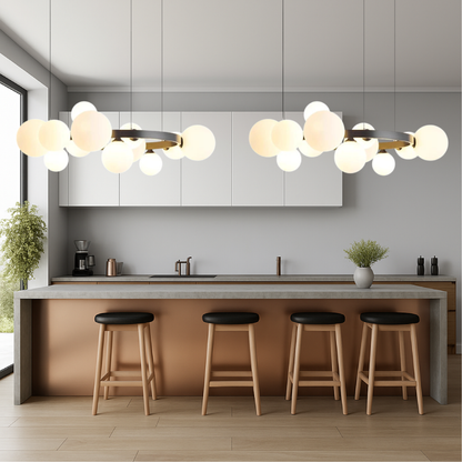 Plafonnier Nordic pour Salon Élégant et Moderne