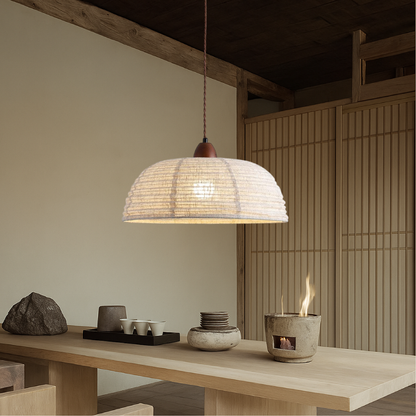 Lustre en tissu élégant pour un éclairage tendance