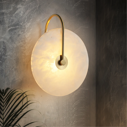 Alab Marble LED Wall Lamp - Elegant Marble Finish Wall Light for Ambient Lighting