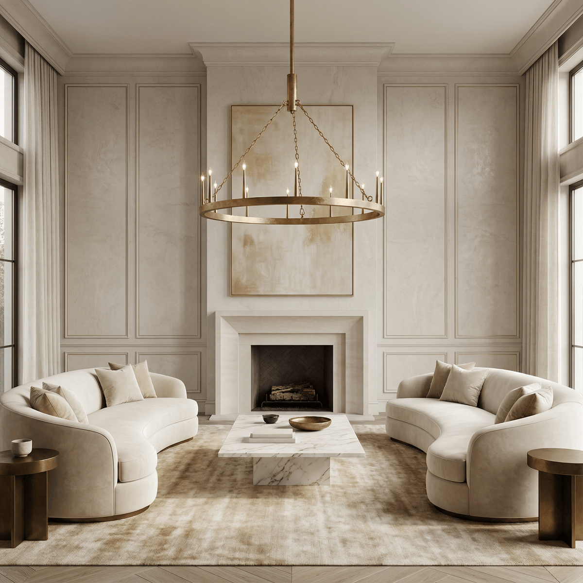 Lineage Round Chandelier