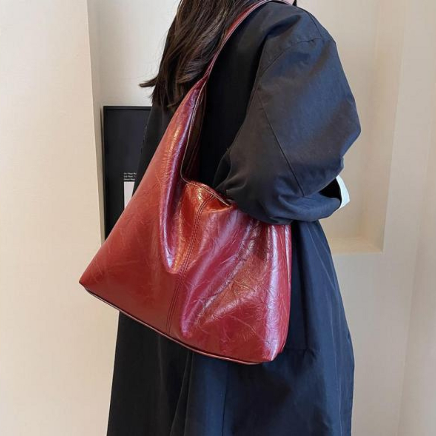 Harmony - Versleten Leren Tote