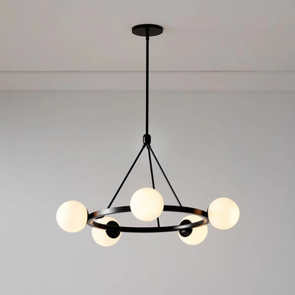 Uskas Nordic 5-Head Chandelier - Modern Elegant Lighting for Your Home