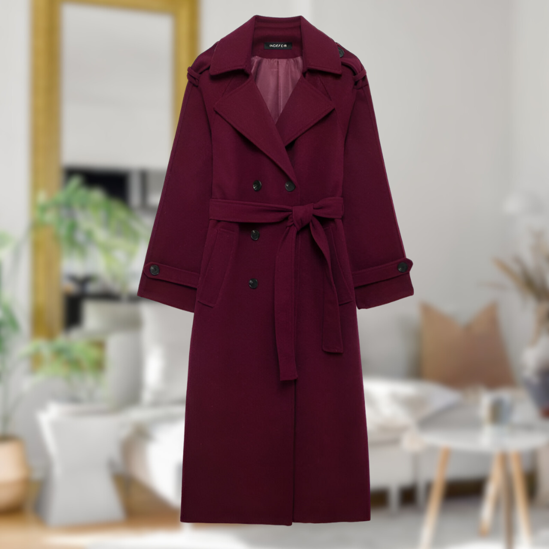 MIA | MANTEAU BOURGOGNE