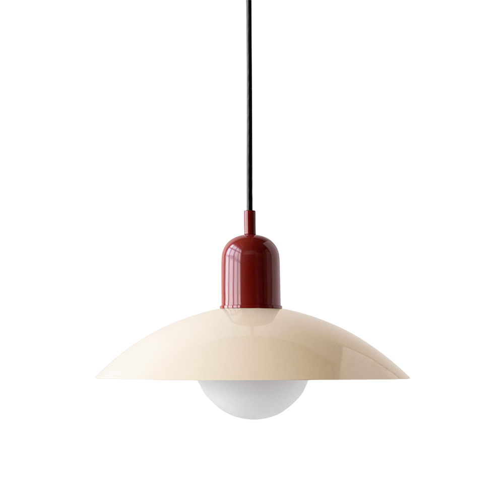 Luminaire Suspension Macaron Élégant pour une Atmosphère Douce
