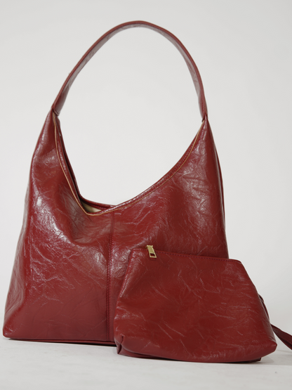 Ella - Versleten Leren Tote