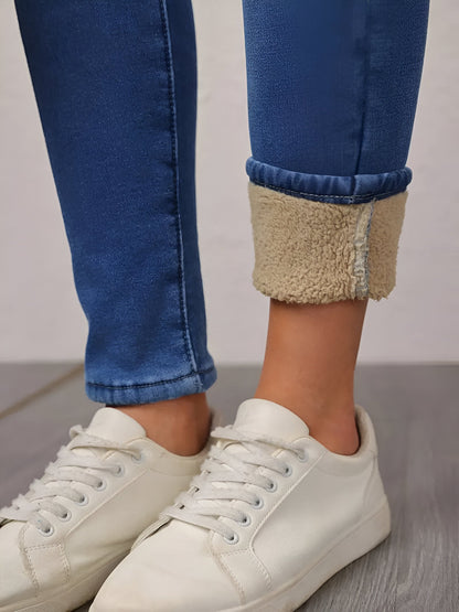 NIAMH | JEANS DOUBLÉS EN POLAIRE