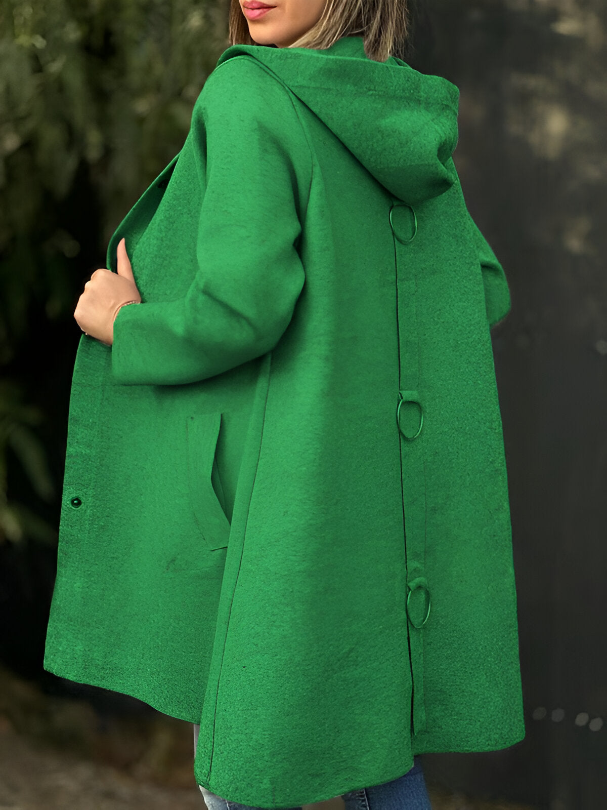 KIRSTIN | MANTEAU À CAPUCHE