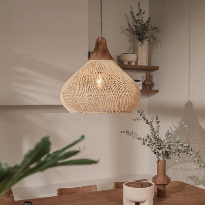 Élégant Plafonnier Design Japonais