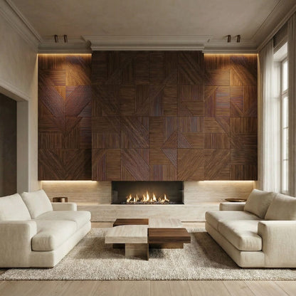 Euclid Wooden Wall Panel