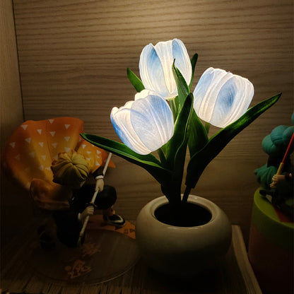 Tulip Night Lamp Table Roses