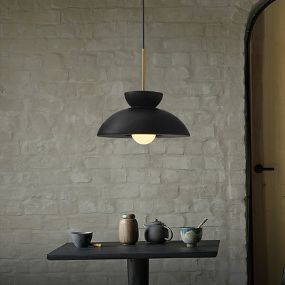 Wabi Sabi Style Pendant Light - Rustic Minimalism with Timeless Glow