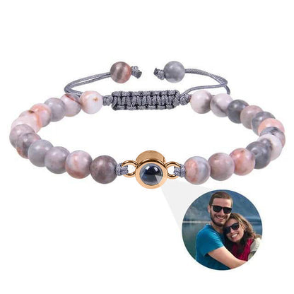 Beaded Photo Bracelet