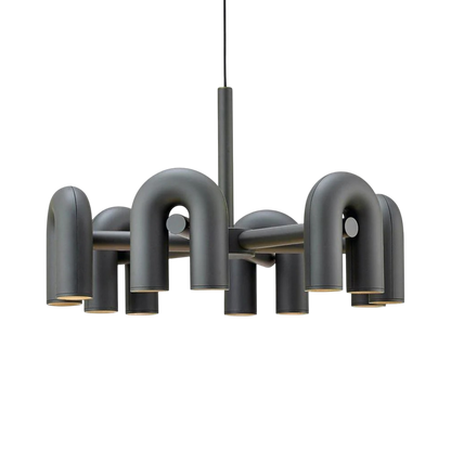 Hadi's Elegant Bauhaus Style Chandelier