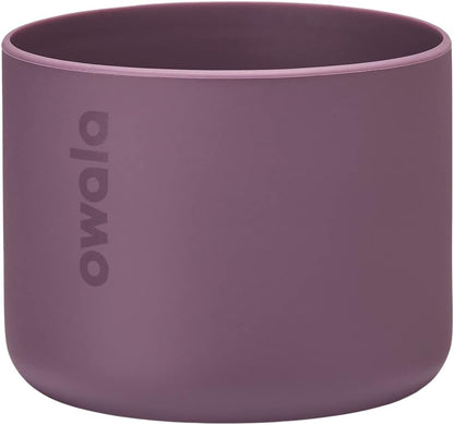 Owala FreeSip Insulated Stainless Steel Water Bottle with Straw for Sports and Travel, BPA-Free, 24-oz, Very, Very Dark