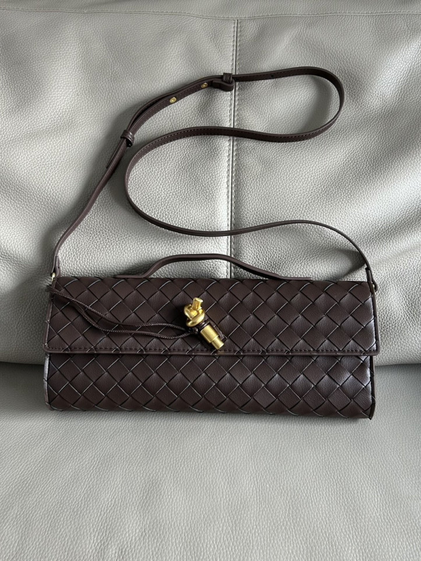 Elara - Geweven Clutch Tas