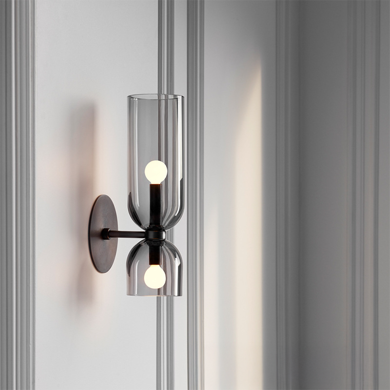 Lámpara de Pared de Vidrio Creativa para Decoración Moderna