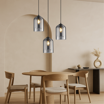 Jani's Elegant Glass Pendant Light for Stylish Home Decor