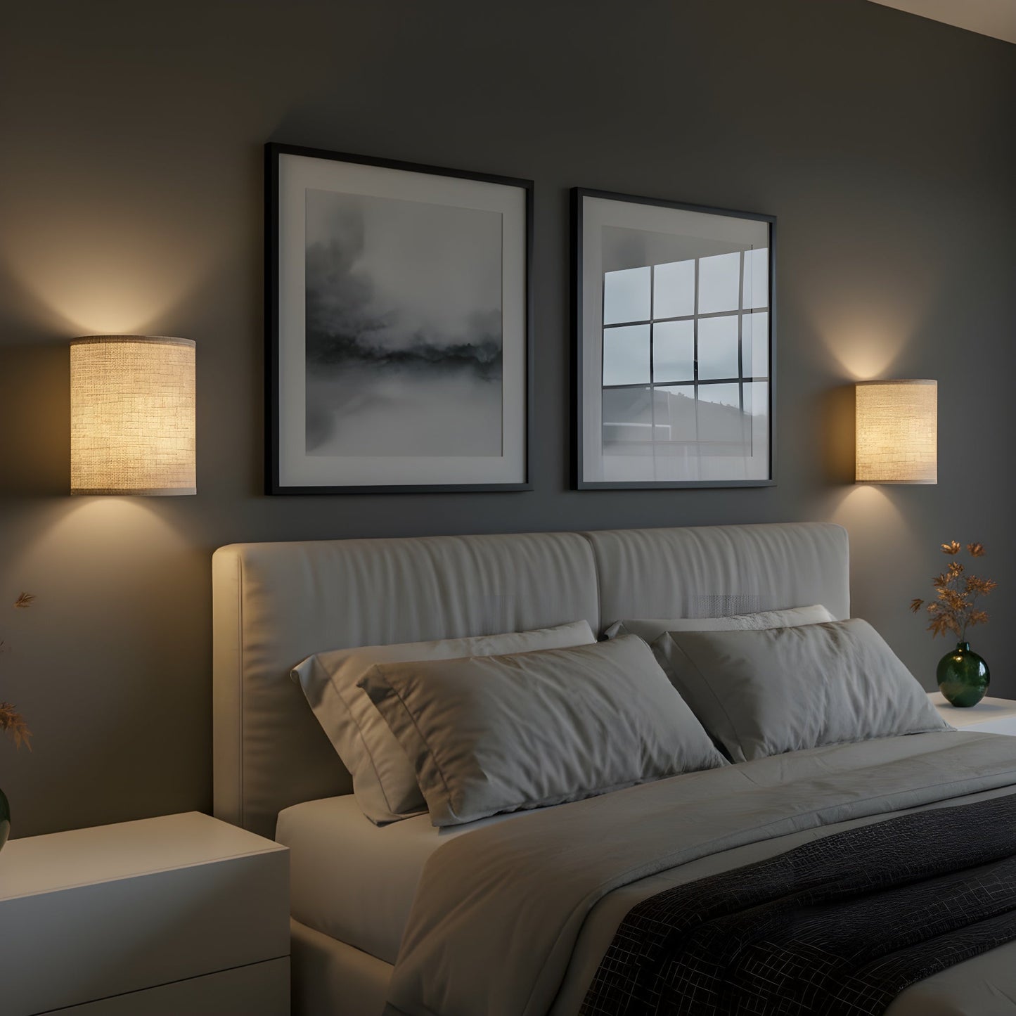 Fabric Wall Sconces - Buy One, Get One Free