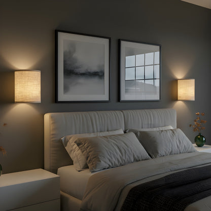 Fabric Wall Sconces - Buy One, Get One Free
