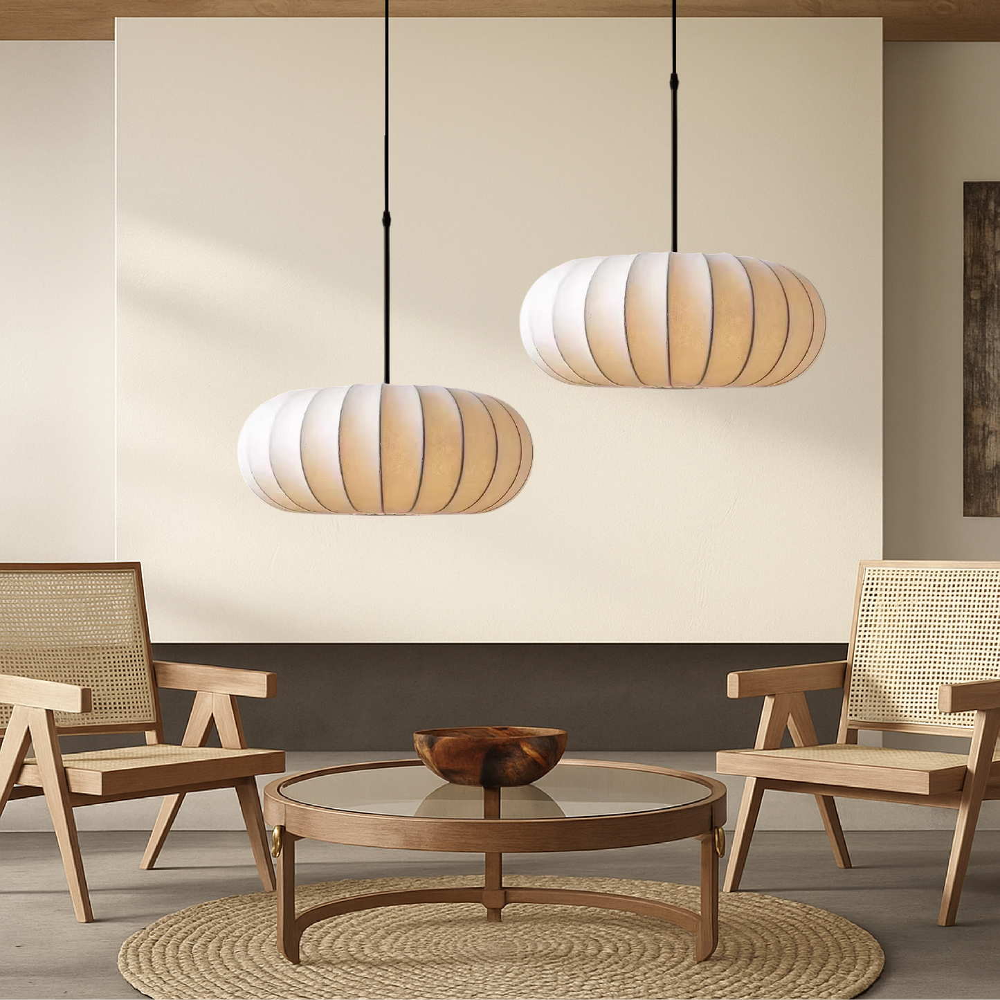 Verona Silk Pendant Light Fixture - Elegant, Soft-Glow Illumination