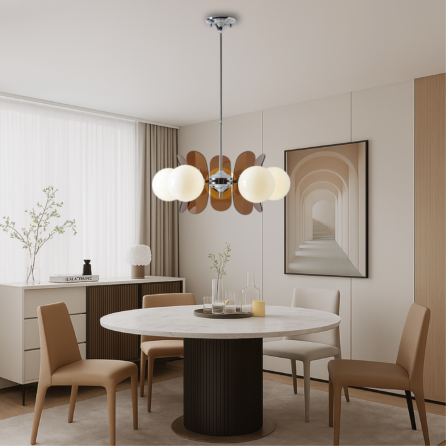 Moderne Bauhaus Deckenleuchte für stilvolle Raumgestaltung