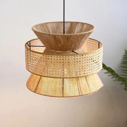 Yuda's Elegant Wabi Sabi Pendant Light for a Tranquil Ambiance